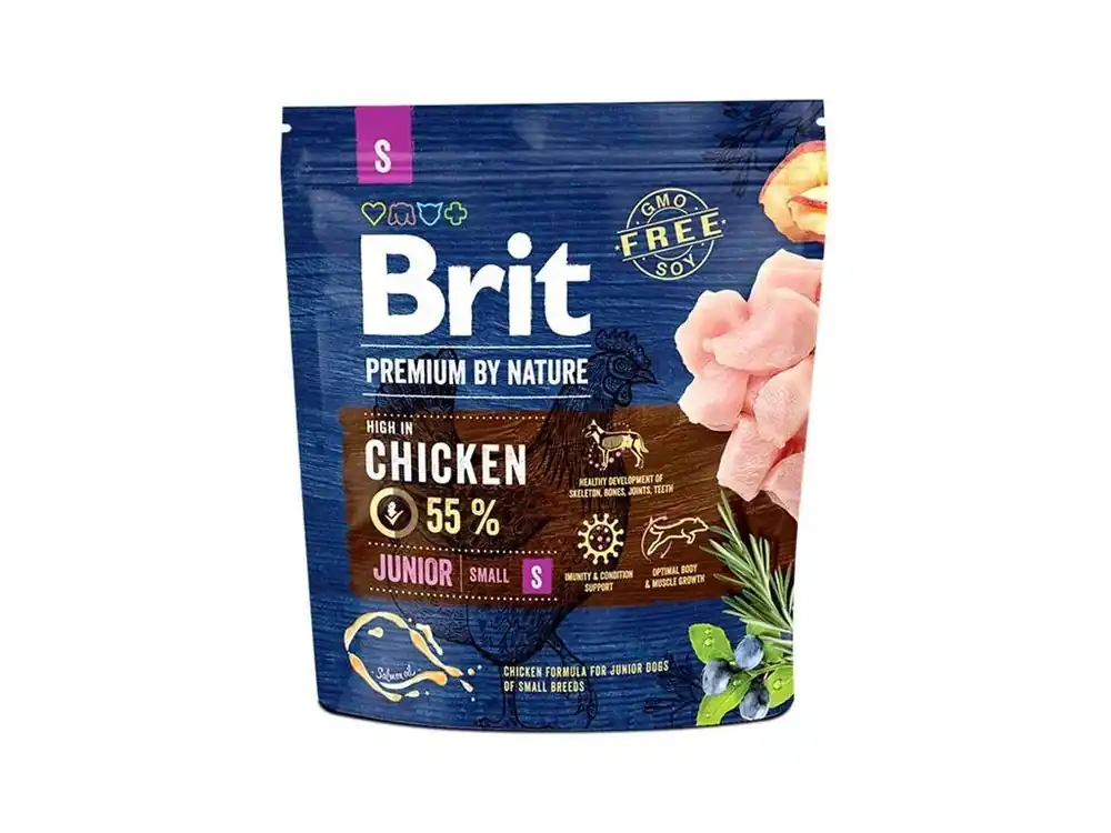 Brit Premium by Nature Dog Junior (S) 1 kg Přímo Od Výrobce