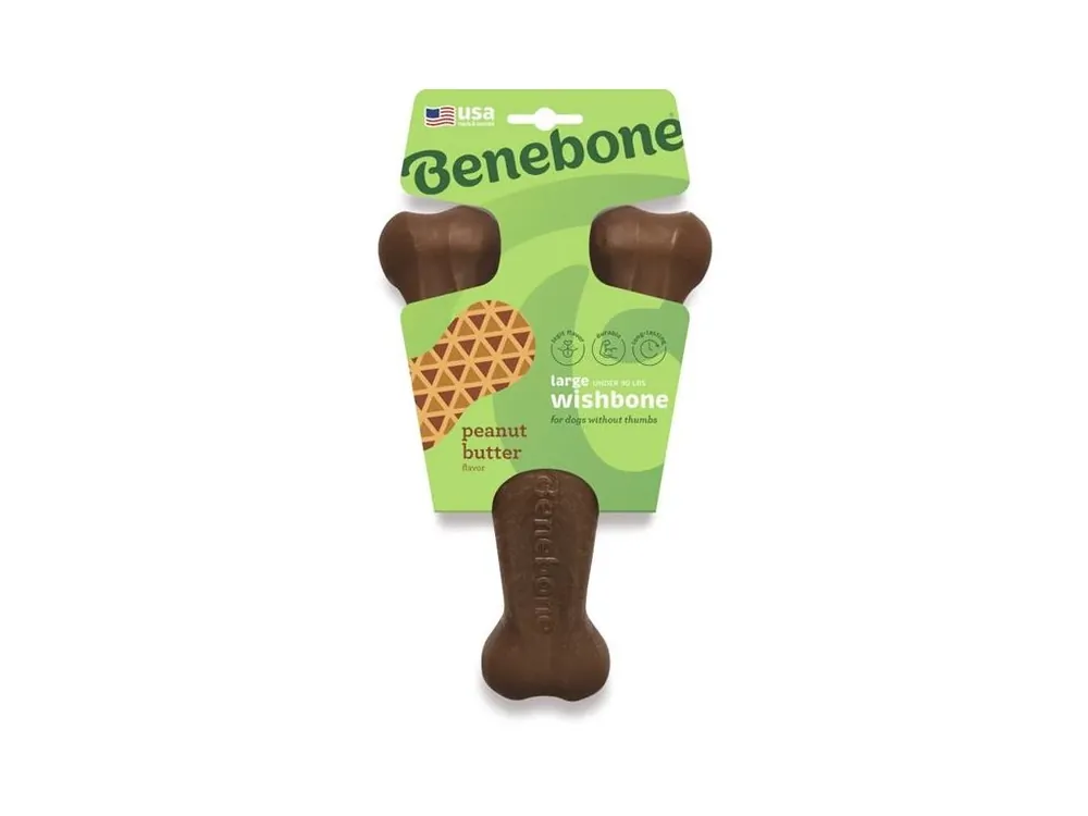 Super Cena Benebone Wishbone arašídové máslo vel. L