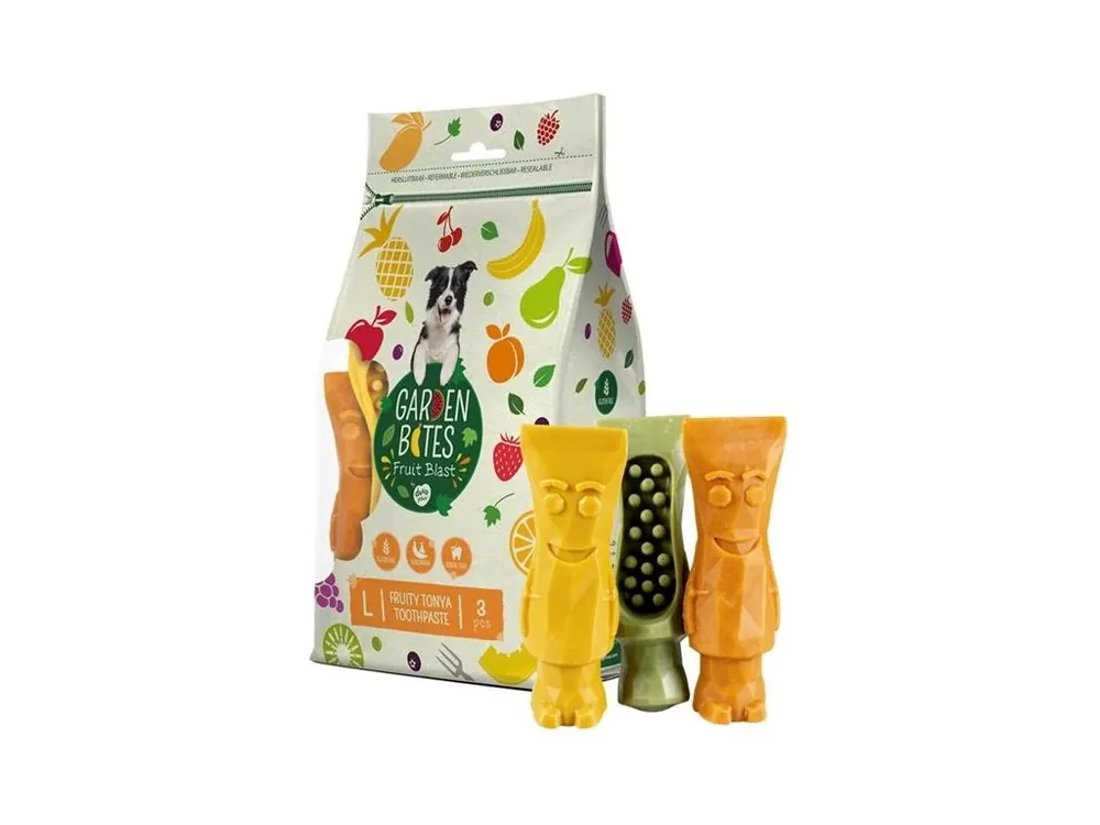 Vysoce Kvalitní Garden Bites Fruity - zubní pasta (vel. L)