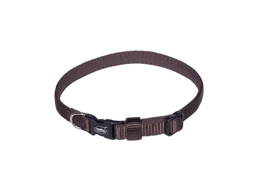 Super Cena Obojek Nobby Preno Mini 1x20–35 cm hnědý