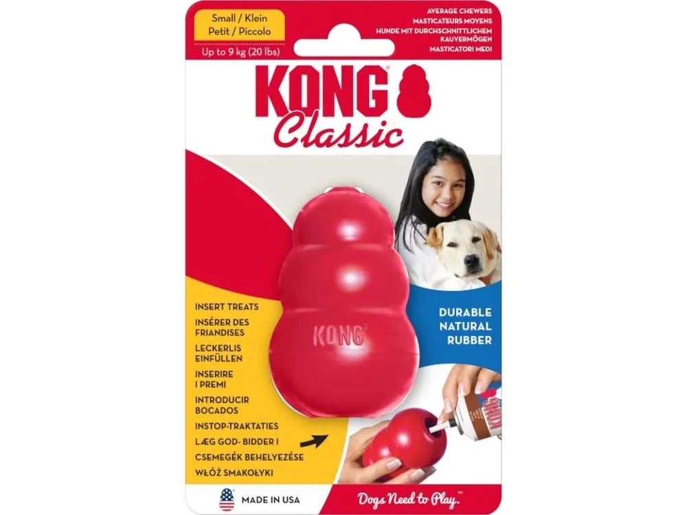 Finální Výprodej Hračka guma sněhulák KONG Classic vel. S
