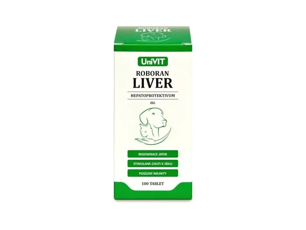 Horká Nabídka Roboran Liver pro psy a kočky 100 tablet