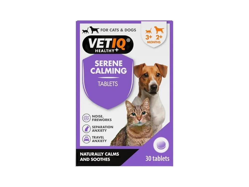 Vysoce Kvalitní Serene Calming pro psy a kočky 30 tablet