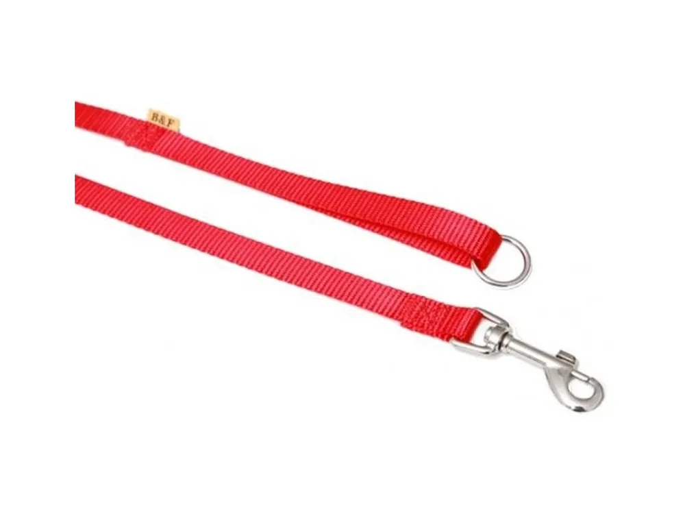 Vodítko nylon Červená BAFPET 1,5 x 150 cm Omezená Nabídka