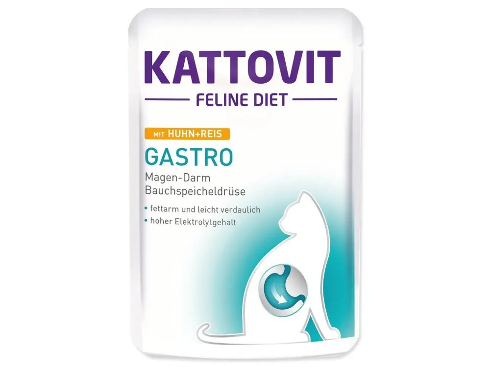 Vrácení Zdarma Kapsička Kattovit Gastro kuře a rýže 85g