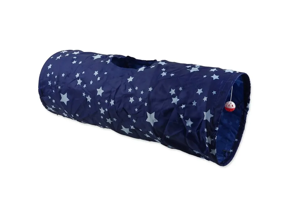 Kup Teď Tunel Magic Cat modrý s hvězdami 90x35cm