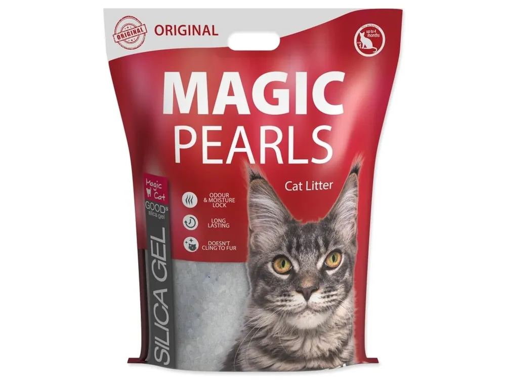 Nakupujte Hned Kočkolit Magic Pearls Original 16l/6,3kg