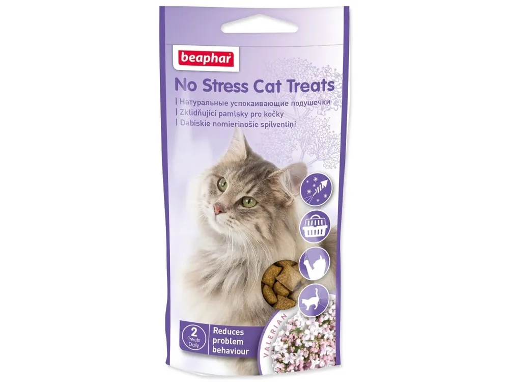Sezónní Sleva Pochoutka Beaphar No Stress (kočka) 35 g