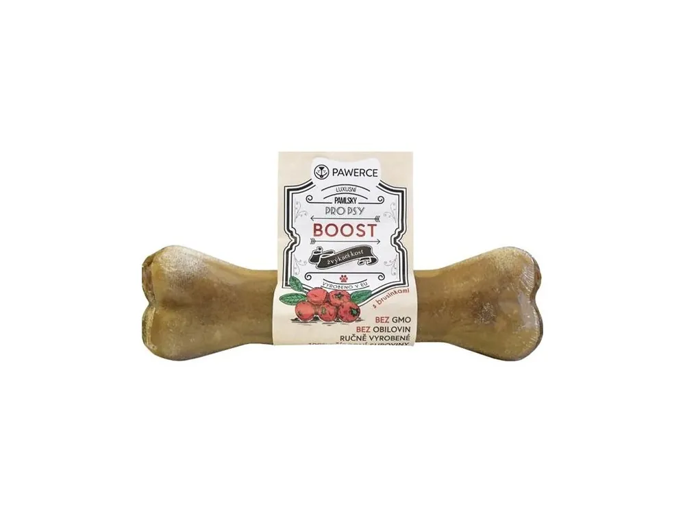 Pawerce žvýkací kost plněná BOOST 17 cm Cenová Bomba