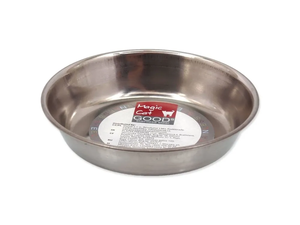 Miska Magic Cat nerez mělká 11,5 cm (210 ml) Jen Po Omezenou Doba