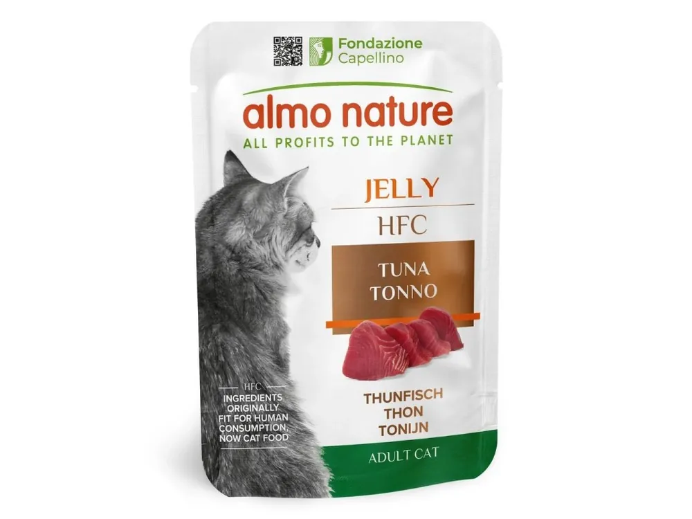 Novinka Almo Nature HFC Jelly - Tuňák v želé 55 g