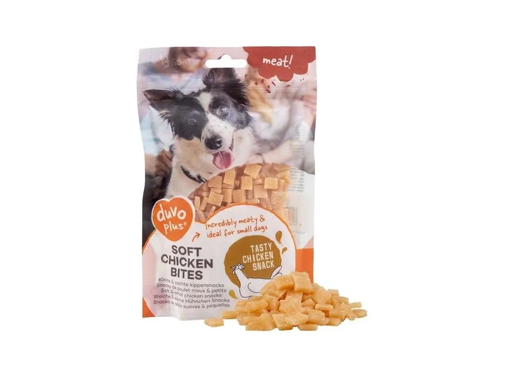 Duvo+ dog Meat! Soft chicken bites 200 g Nakupujte Hned