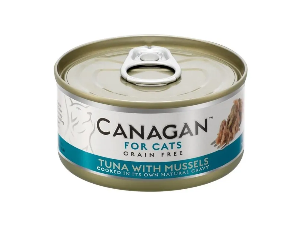 Pouze Dnes Canagan Cat konzerva - Tuňák a mušle 75 g