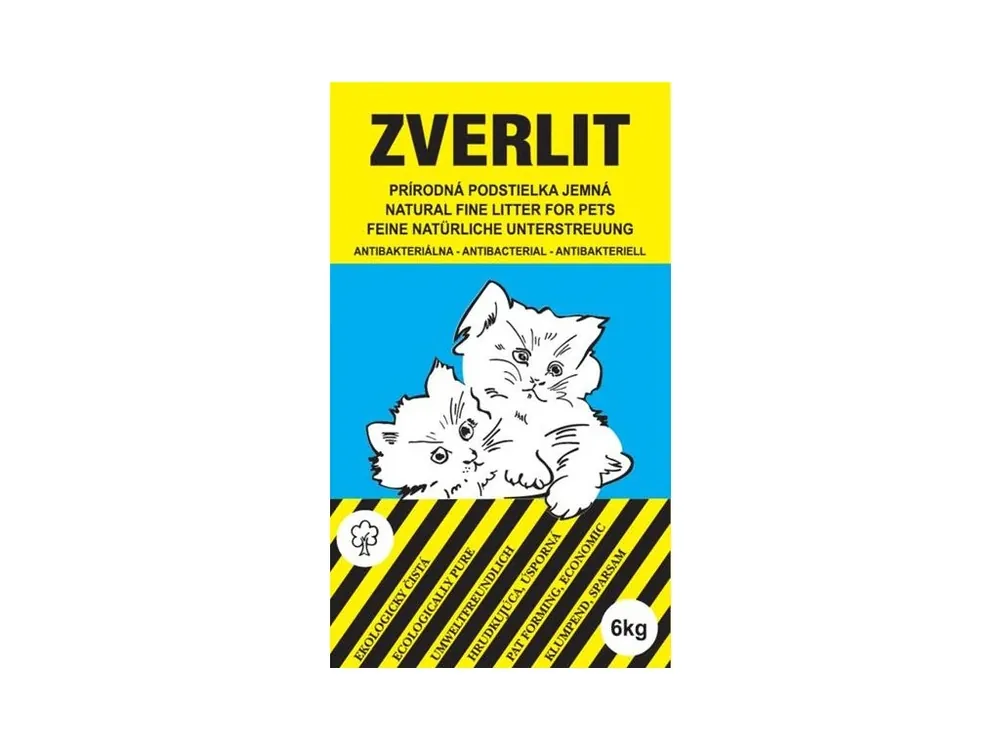 Rychlé Dodání Podestýlka Cat Zverlit jemná - modrá 6 kg