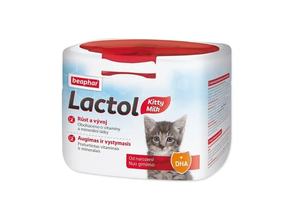 Rychlé Dodání Beaphar Mléko sušené Lactol Kitty 250 g
