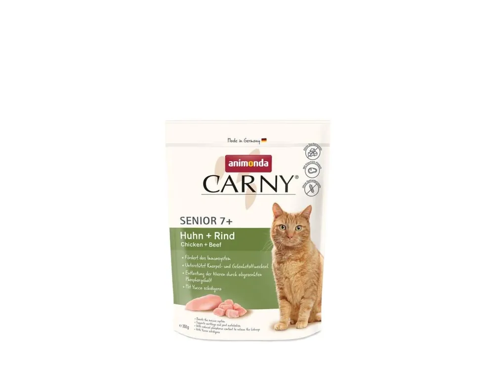 Víkendová Akce ANIMONDA Carny Senior - kuře + hovězí 350 g
