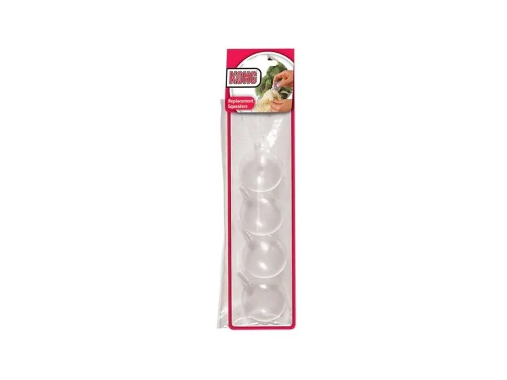 Náhradní pískátka KONG Squeakers L 4 ks Nová Kolekce