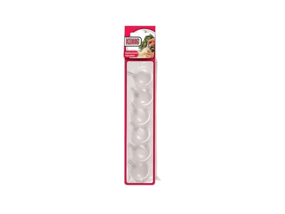 Nejlepší Volba Náhradní pískátka KONG Squeakers S (6 ks)