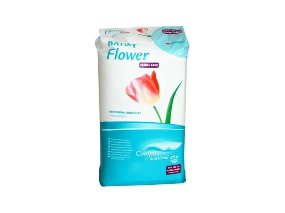 Oblíbený Podložka absorpční FLOWER 70x180 cm 25 ks
