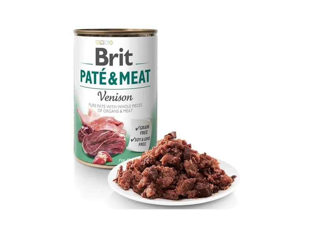 Nejlepší Volba Brit Paté & Meat konzerva Venison 400 g