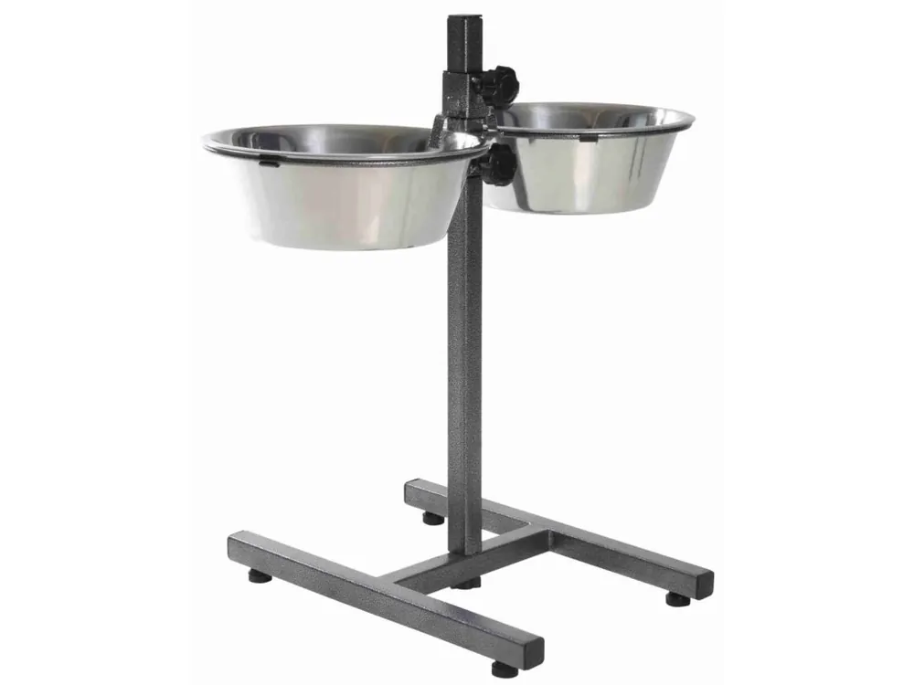 Psí bar, výška 50cm, 2x miska 2,8l/24cm Vrácení Zdarma