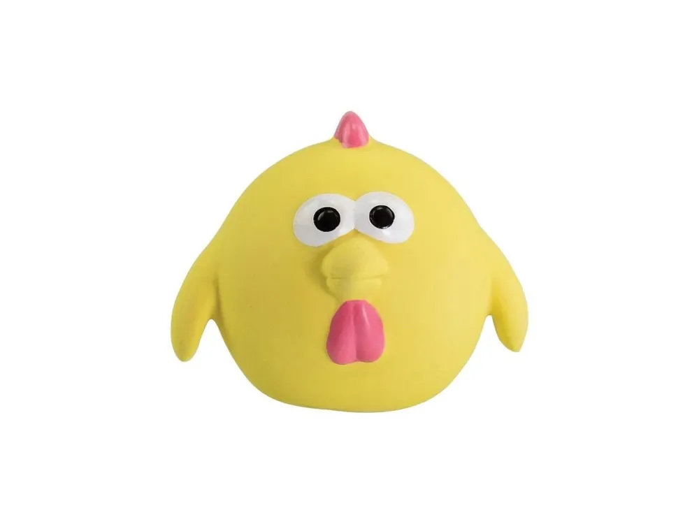 Míč kuře se zvukem 5 cm, latex, HipHop Dokud Zásoby Vydrží