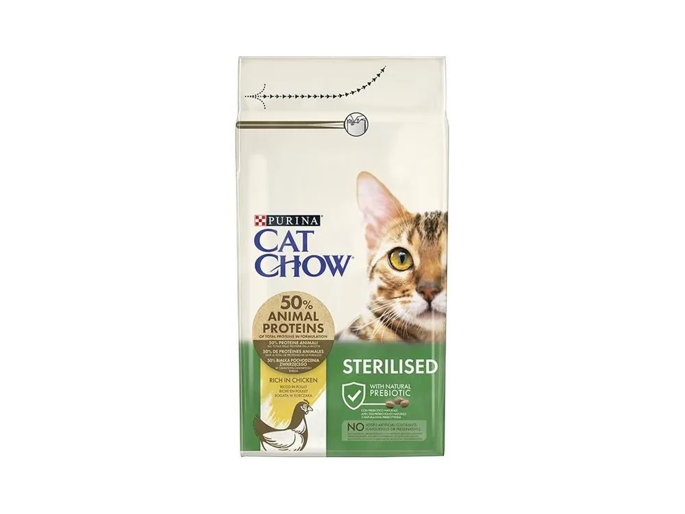 Must-Have Purina Cat Chow Sterilized kuře 1,5 kg