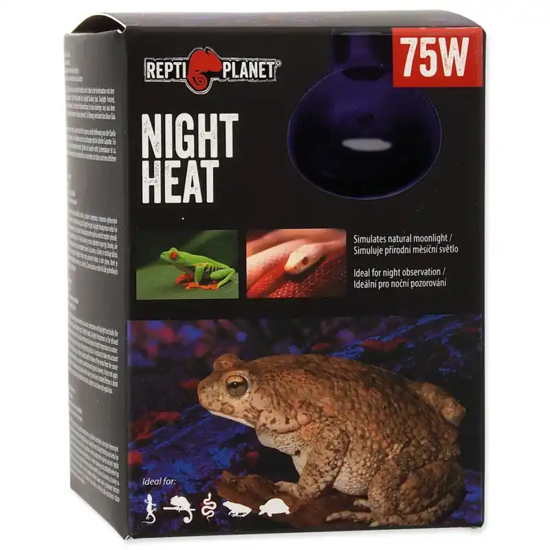 Repti Planet Moonlight Heat 75 W Vrácení Zdarma