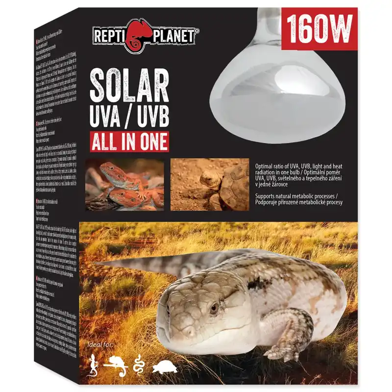 Bezpečná Platba Repti Planet Solar UVA & UVB 160 W