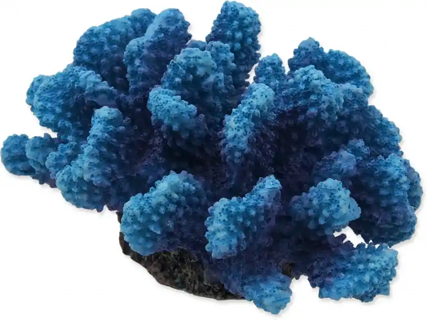 Sezónní Sleva Aqua Excellent modrý mořský korál 14,5x10,5x7,4 cm