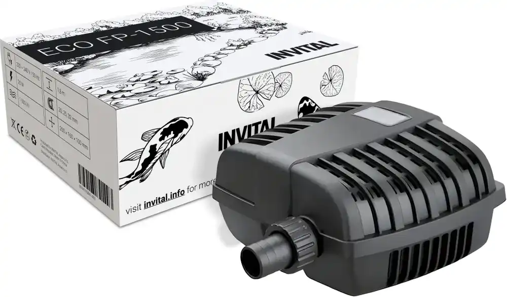 Koupit Online INVITAL čerpadlo FP-1500 1500 l/h 1,8m