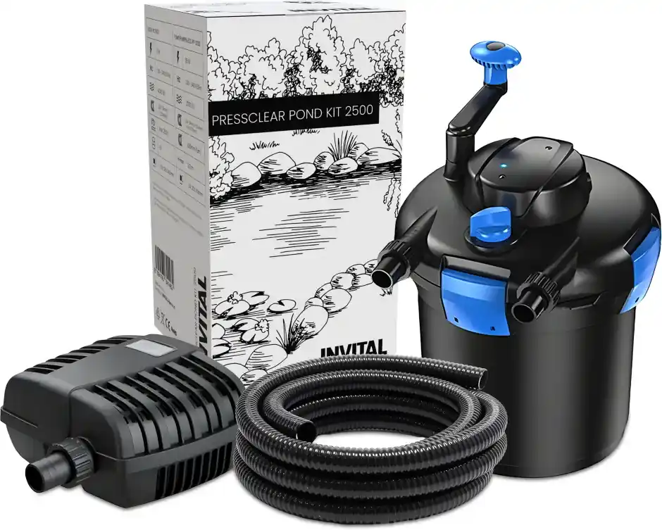 Set tlakové filtrace pro jezírko do 2500 l Must-Have