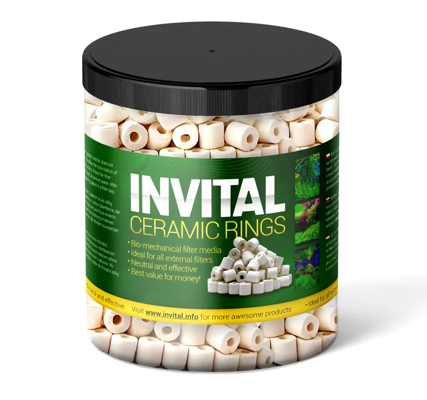 Koupit Online INVITAL Ceramic Rings 1000 ml porézní filtrační kroužky