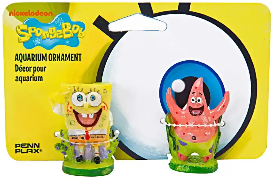 SpongeBob a Patrick sada akvarijních dekorací Omezená Nabídka