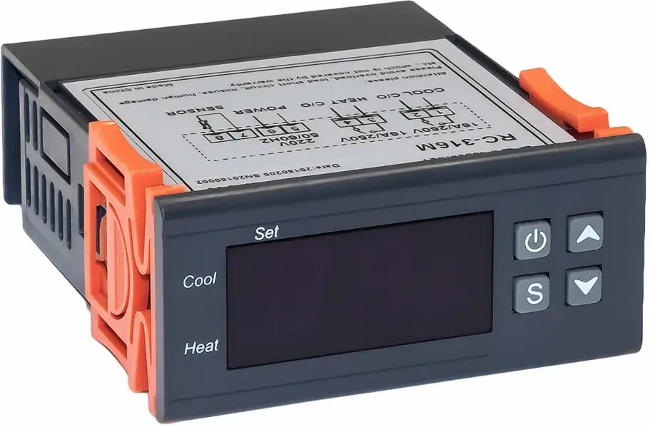 Sleva Ringder Panelový termostat RC-316M - neúplný produkt