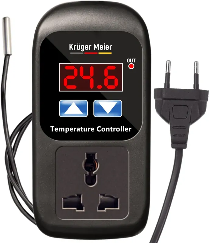 Kruger Meier Carbonne elektronický termostat Víkendová Akce