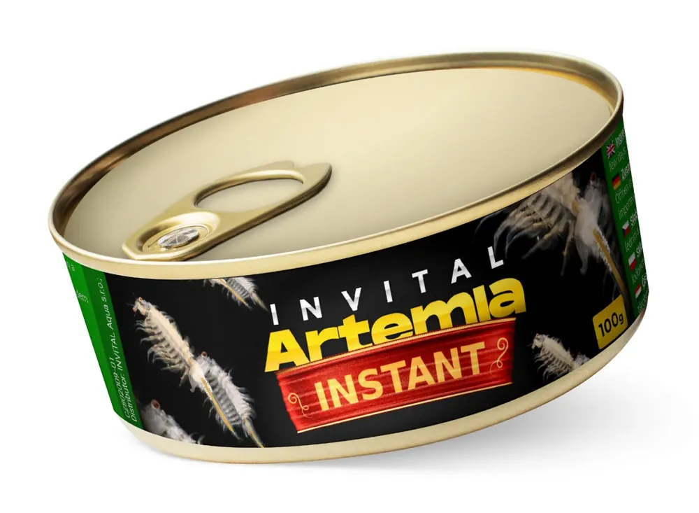 INVITAL Instant Artemia 100 g vylíhnuté artemie Ihned K Objednání