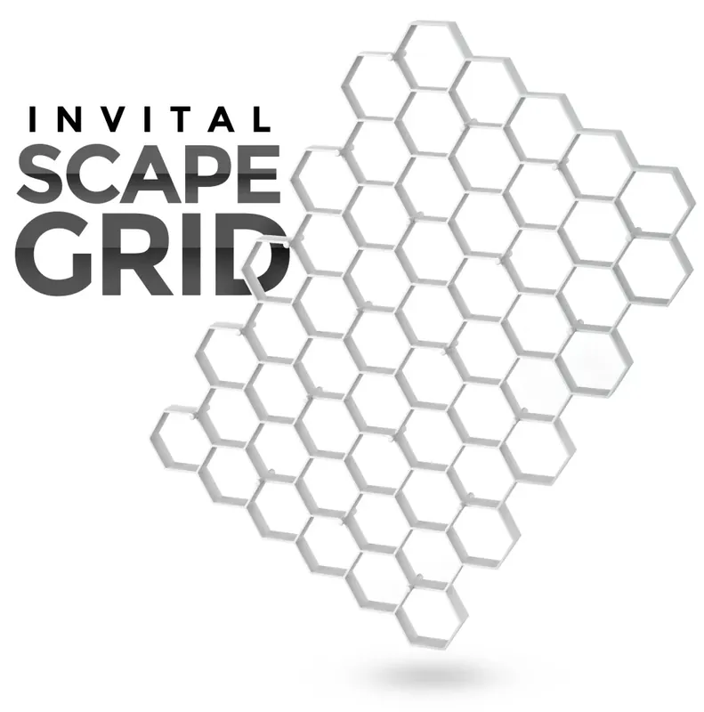 INVITAL ScapeGrid 390 x 290 mm podklad pro dekorace a substráty Autentický