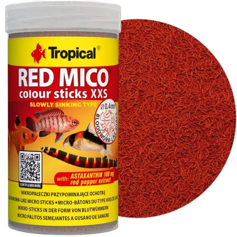 Tropical Red Mico Colour Sticks XXS 100 ml Kup Teď