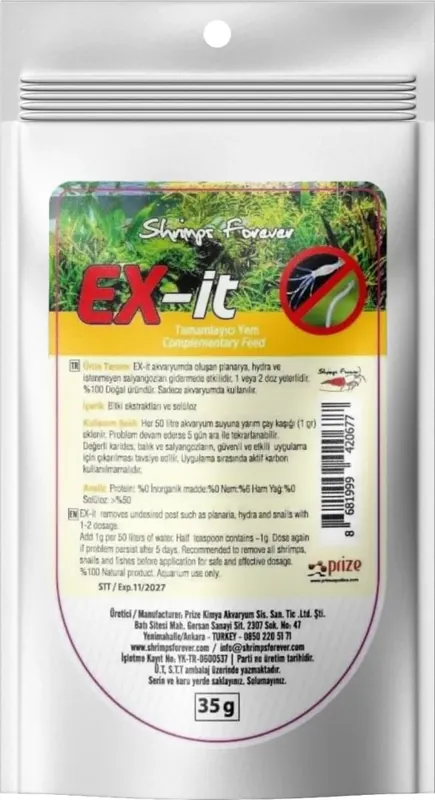 Shrimps Forever Ex-it 35g Omezená Nabídka