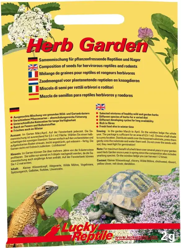 Lucky ReptileHerb Garden podzimní mix 2g Nakupujte Hned