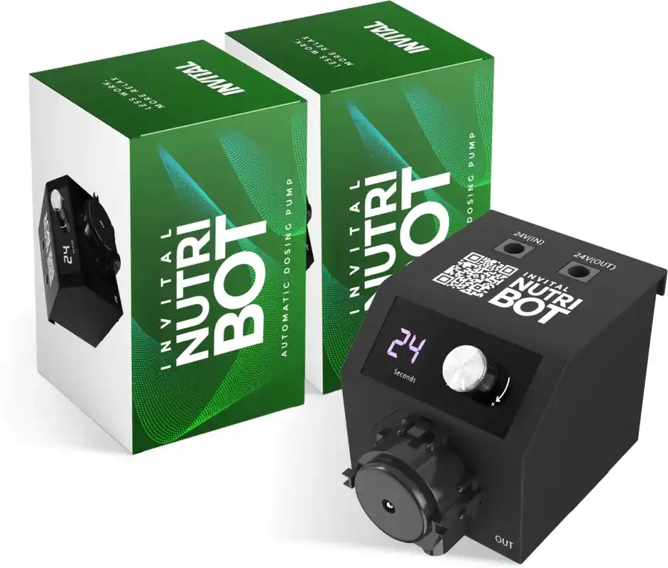 INVITAL NutriBOT sada 2 automatických dávkovačů hnojiva a zdroje Finální Výprodej