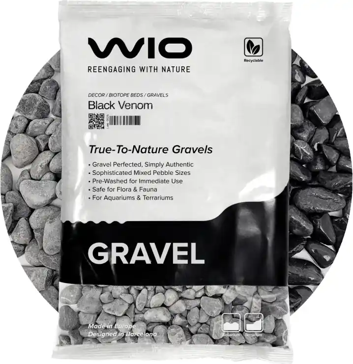 Autentický Wio Black Venom Gravel štěrk 2 kg