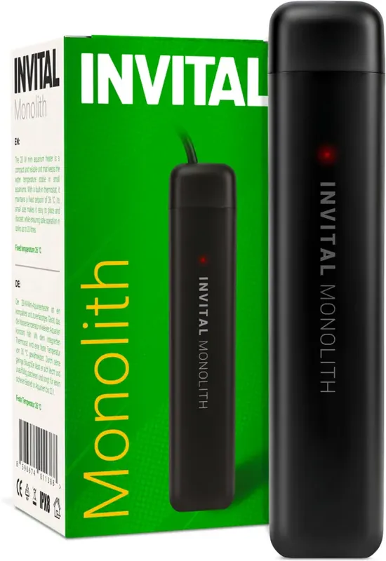 Kup Teď INVITAL Monolith miniaturní akvarijní topítko 20W