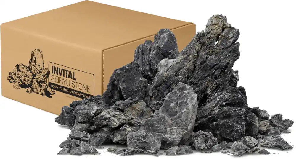 Dark Seiryu stone MIX karton 20 kg - neúplný produkt Sleva