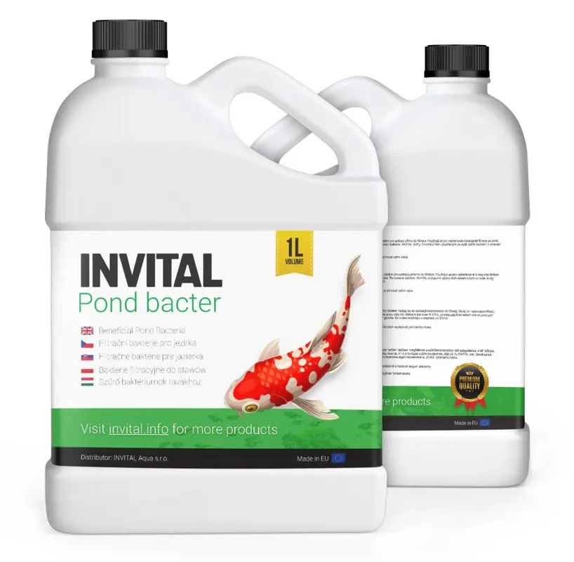 INVITAL Pond Bacter 1000 ml - poškozený produkt Výhodná Nabídka