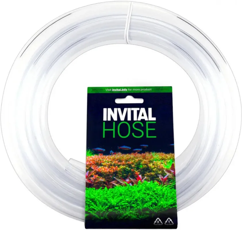 Must-Have INVITAL čirá transparentní hadice 12/16 mm délka 6 m - poškozený produkt