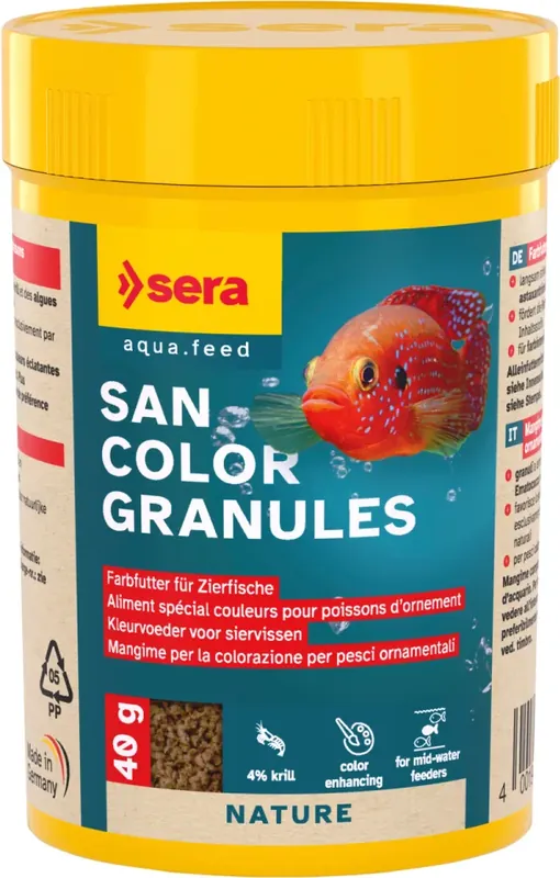 Sera San Color Granules Nature 40 g Originální