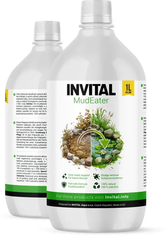 Sezónní Sleva INVITAL MudEater 1 l odstraňovač kalu