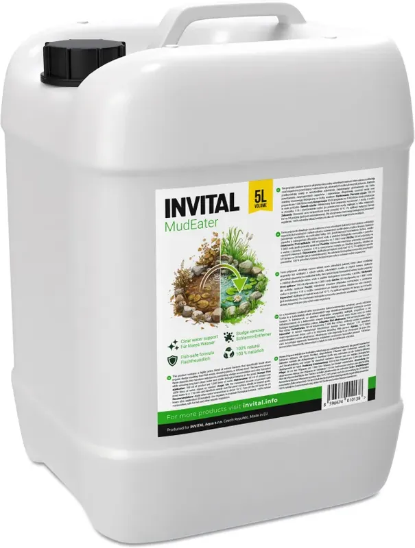 INVITAL MudEater 5 l odstraňovač kalu Speciální Cena